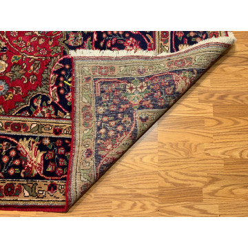 8.2 x 11.9 Vintage  100% Wool Hand Knotted Area Rug 413300 Montaage Inc. image 8