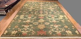 9x 12 Hand Knotted 100% Wool Area Rug 413806 Montaage Inc. image 2