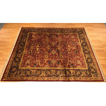 8 X 10 Hand Knotted 100% Wool Area Rug 413907 Montaage Inc. image 3