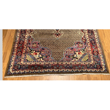 6.10 x 11 Vintage Hand Knotted 100% Wool Vegetable Dye Area Rug 413958 Montaage Inc. image 4