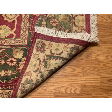8 x 10 Antique Reproduction Hand Knotted 100% Wool Area Rug 414173 Montaage Inc. image 5