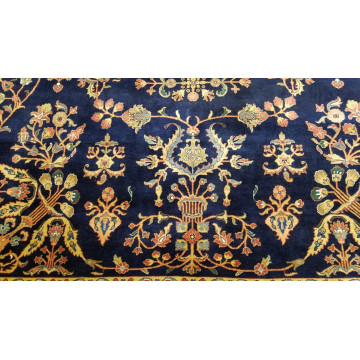 8 x 10 Stunning Beautiful fine Quality Indo Sarouk Hand Knotted Wool Rug 414873 Montaage Inc. image 6
