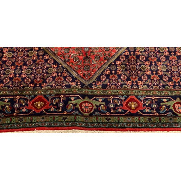 7 x 9.7  Vintage Hand Knotted 100% Wool Vegetable Dye Area Rug 415096 Montaage Inc. image 6