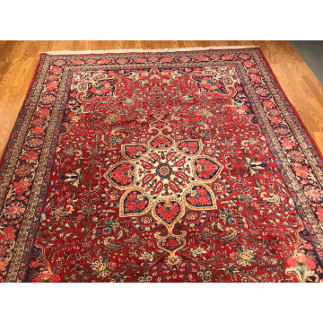 6.8 x 9.10  Vintage 100% Wool Hand Knotted Area Rug 415097 Montaage Inc. image 5