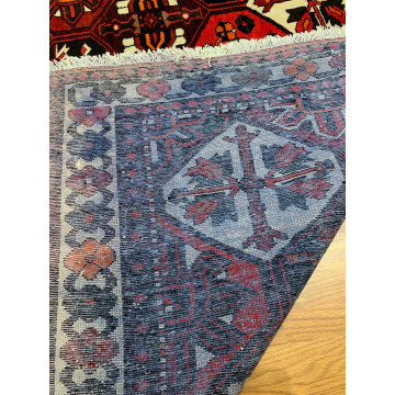 6.8 x 10.3 Vintage Hand Knotted 100% Wool Vegetable Dye Area Rug 415163 Montaage Inc. image 6