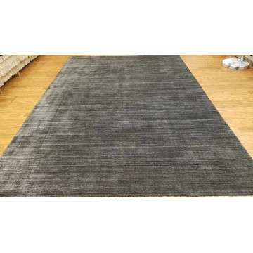 6 X 9 Spectacular Hand Knotted Tibetan Rug Silk / Wool Modern