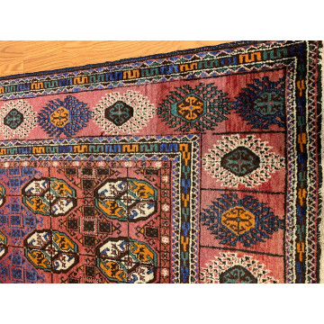 5.2 x 9.6 Vintage Hand Knotted 100% Wool Vegetable Dye Area Rug 416122 Montaage Inc. image 5