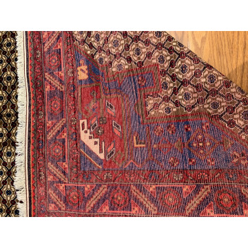 7.2 x 9.8  Vintage Hand Knotted 100% Wool Vegetable Dye Area Rug 416154 Montaage Inc. image 6