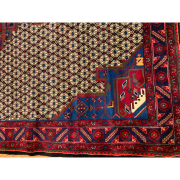 7.2 x 9.8  Vintage Hand Knotted 100% Wool Vegetable Dye Area Rug 416154 Montaage Inc. image 7