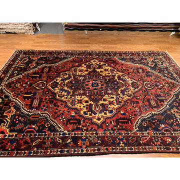 6.10 x 10.2 Vintage Hand Knotted 100% Wool Vegetable Dye Area Rug 416161 Montaage Inc. image 8