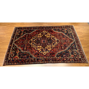 6.10 x 10.2 Vintage Hand Knotted 100% Wool Vegetable Dye Area Rug 416161 Montaage Inc. image 3