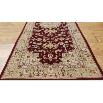 2.6 x 12 Beautiful High Quality Handmade Soft Wool & Silk Oriental Runner 416488 Montaage Inc. image 2
