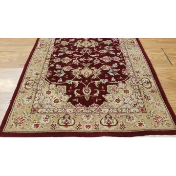 2.6 x 12 Beautiful High Quality Handmade Soft Wool & Silk Oriental Runner 416488 Montaage Inc. image 3