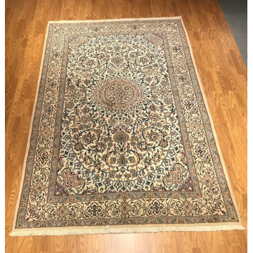 6.7 x 9.10 Vintage 100% Wool Hand Knotted Area Rug 416826 Montaage Inc. image 3