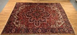 8 x 11 Antique Fine  Hand Knotted 100% Wool Rug 416890 Montaage Inc. image 4