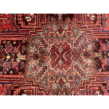 8.6 x 10.10  Antique Fine Hariz Hand Knotted 100% Wool Rug 416965 Montaage Inc. image 3