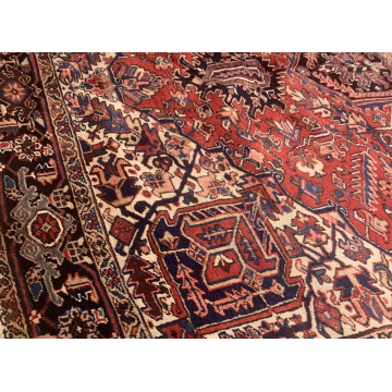 8.6 x 10.10  Antique Fine Hariz Hand Knotted 100% Wool Rug 416965 Montaage Inc. image 5