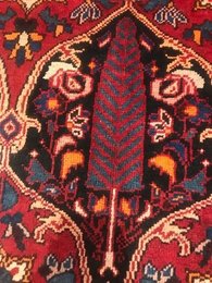 6.10 x 10. 1Vintage 100% Wool Hand Knotted Area Rug 417066 Montaage Inc. image 7