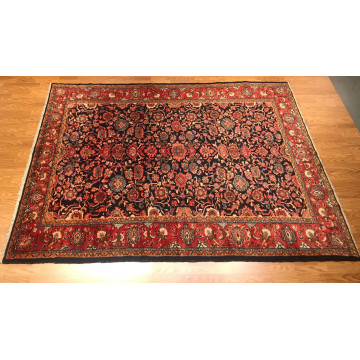 7.3 x 10.4 Vintage 100% Wool Hand Knotted Area Rug 417070 Montaage Inc. image 4