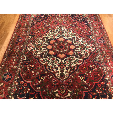 6.11 x 10.9 Vintage 100% Wool Hand Knotted Area Rug 417077 Montaage Inc. image 7