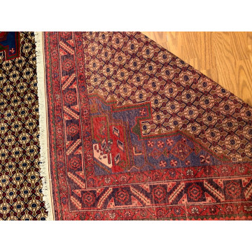 6.11 x 9.9 Vintage Hand Knotted 100% Wool Vegetable Dye Area Rug 417098 Montaage Inc. image 4