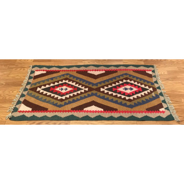 3 x 5.2 Kilim 100% Wool Hand Knotted Area Rug 417120 Montaage Inc. image 3