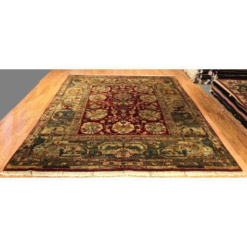8 x 10 New Hand Knotted 100% Wool Area Rug 417311 Montaage Inc. image 2
