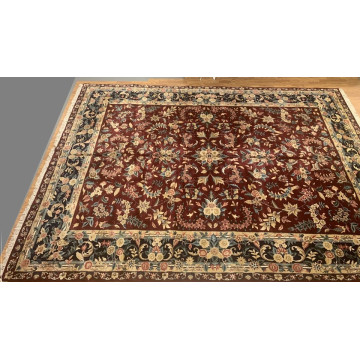 9.9 x 14 ft  Indo Kashaan Hand Knotted 100% Wool Rug 417500 Montaage Inc. image 5