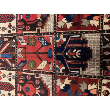 7 x 10.5 Vintage Hand Knotted 100% Wool Vegetable Dye Area Rug 418041 Montaage Inc. image 6