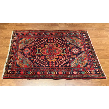 Navy Traditional Geometric Area Rug product image image 2