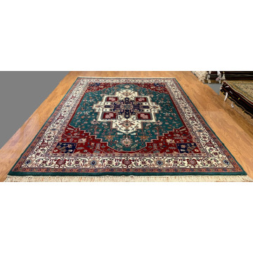 8 x 10 New Hand Knotted 100% Wool Area Rug 418139 Montaage Inc. image 1
