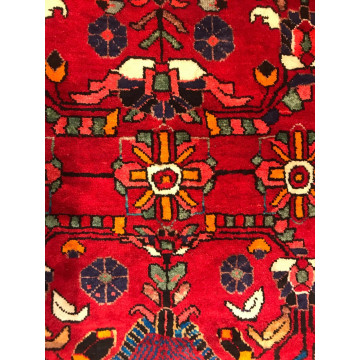 5.1 x 6.7 Vintage Tribal Geometric Red 100% Wool Vegetable Dye 418158 Montaage Inc. image 5