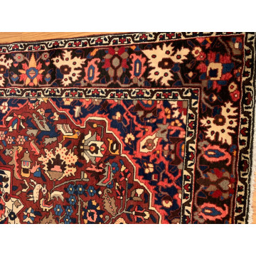 6.10 x 10.1 Vintage Hand Knotted 100% Wool Vegetable Dye Area Rug 418174 Montaage Inc. image 3