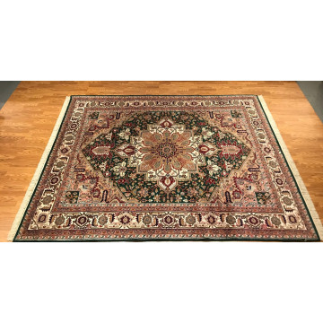 8 X 10 Hand Knotted 100% Wool Area Rug 418253 Montaage Inc. image 3