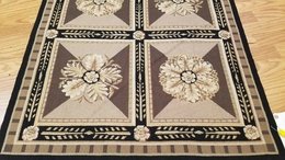 3 x 5 Hand Woven French Aubusson needle point Wool 418883 Montaage Inc. image 2