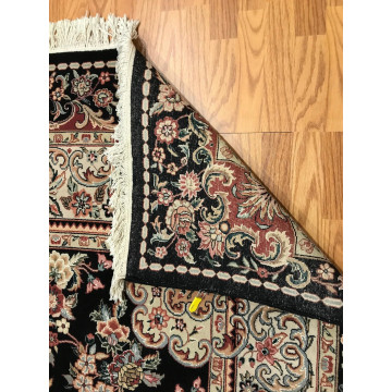 8 x 10 New Hand Knotted  Wool & Silk Area Rug 418928 Montaage Inc. image 2