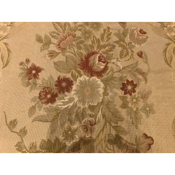 8 x 10 Needle Point 100% Wool Hand Knotted Area Rug 419299 Montaage Inc. image 2