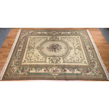 9 x 12 Hand Knotted 100% Wool Area Rug 419938 Montaage Inc. image 3