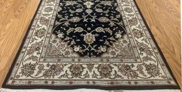 2.6 x 6  Fine Hand knotted Wool and Silk Runner 420559 Montaage Inc. image 8