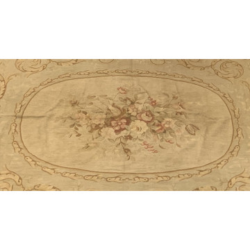 10 x 14 French Aubusson Hand knotted Needle Point 100% Wool 420585 Montaage Inc. image 3