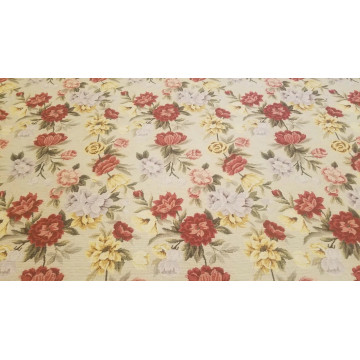 9 x 12 Hand woven French Aubusson Needle point 100% wool Area rug 420793 Montaage Inc. image 2