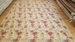 9 x 12 Hand woven French Aubusson Needle point 100% wool Area rug 420793 Montaage Inc. image 1