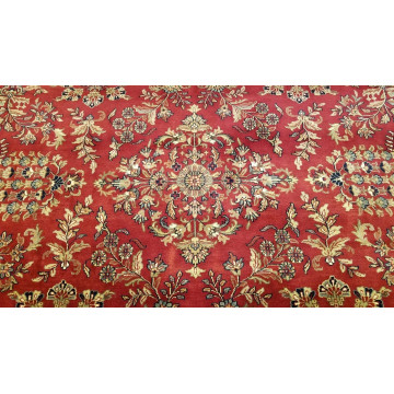 8 x 10 Stunning Beautiful fine Quality Indo Sarouk Hand Knotted Wool Rug 421143 Montaage Inc. image 2
