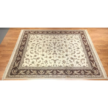 8 x 10  Hand Knotted  Wool  & Silk Area Rug 421419 Montaage Inc. image 4