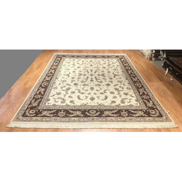 8 x 10  Hand Knotted  Wool  & Silk Area Rug 421419 Montaage Inc. image 1