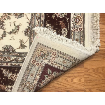 8 x 10  Hand Knotted  Wool  & Silk Area Rug 421419 Montaage Inc. image 5