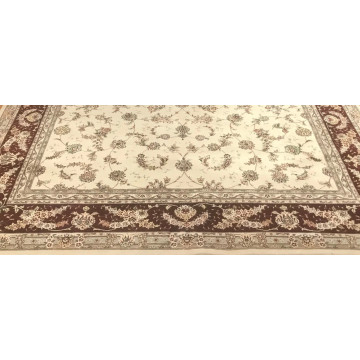 8 x 10  Hand Knotted  Wool  & Silk Area Rug 421419 Montaage Inc. image 3