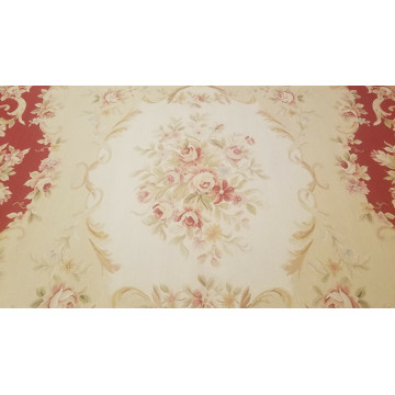 9 x 12 Hand woven French Aubusson Tapestry 100% wool Area rug 421544 Montaage Inc. image 9