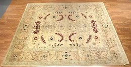 8 X 10 Hand Knotted 100% Wool Area Rug 421591 Montaage Inc. image 3
