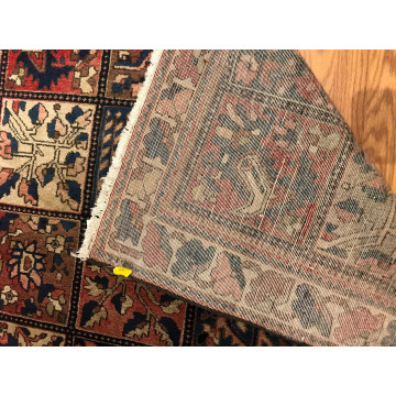 5 x 7.4 Vintage Tribal 100% Wool Hand Knotted Vegetable Dye Area Rug 421641 Montaage Inc. image 4
